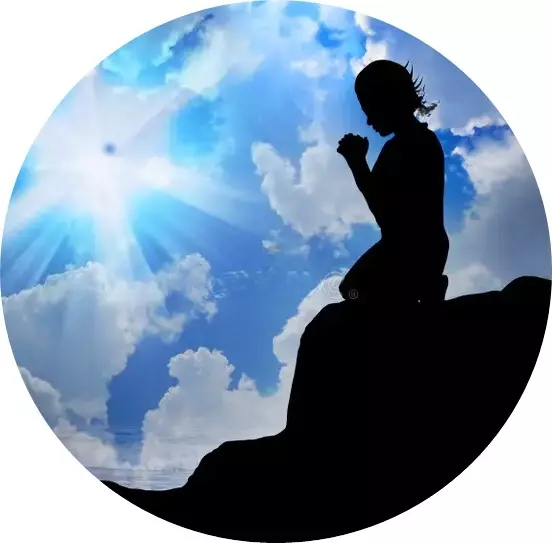 frau-die-zum-gott-betet-32660144