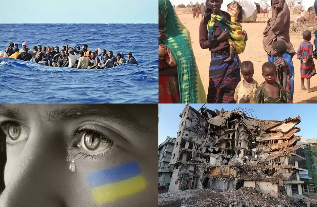 mann-mit-ukrainischer-flagge-weinend-russland-und-ukraine-krieg-retten-den-beenden-foto-243045978-tilex-tile